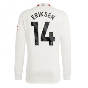 Manchester United Christian Eriksen #14 Rezervni Dres 2023-24 Dugim Rukavima